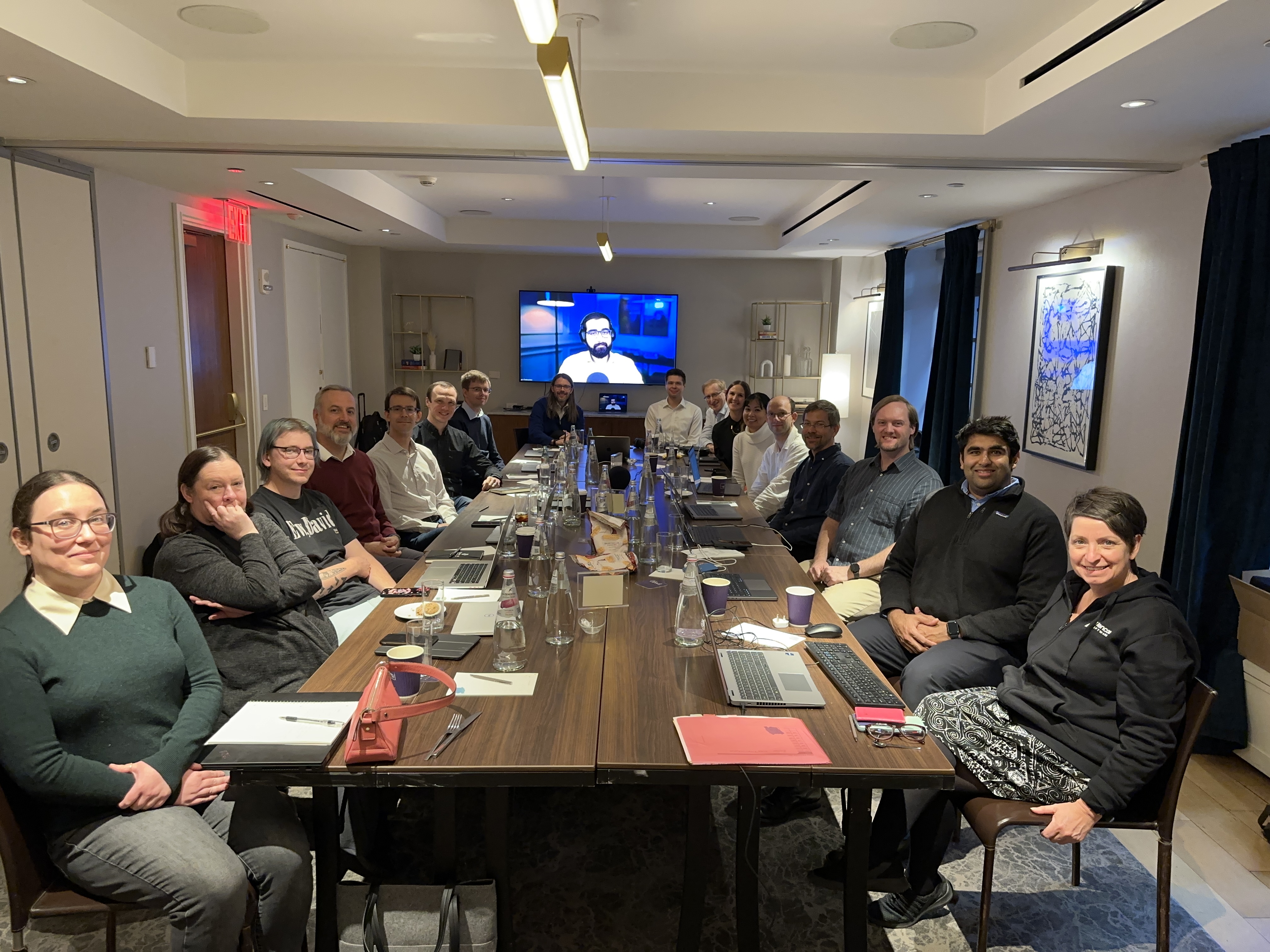 The Glencoe Software team gathered in-person to strategize on the next big challenges in image data management.